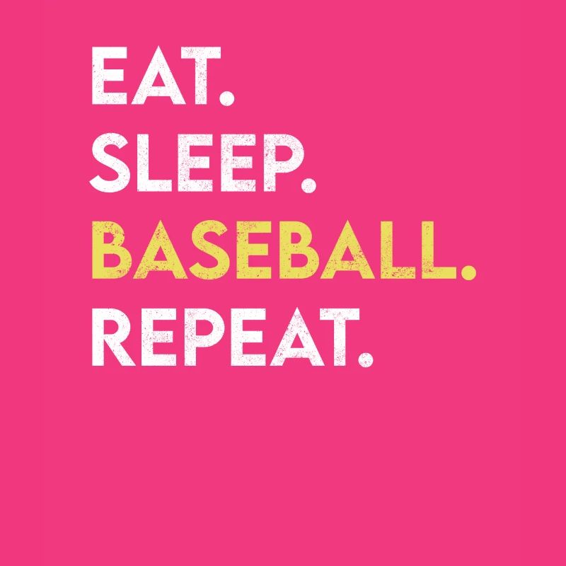 manger dormir baseball répéter
