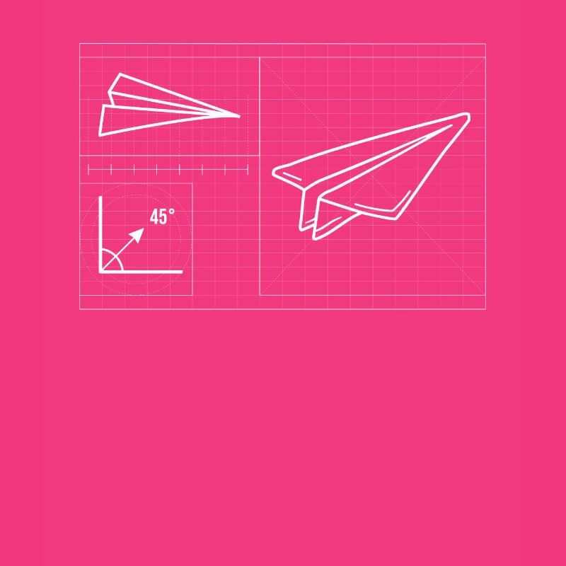 Paper Airplane Pilot Math Teacher Engineer