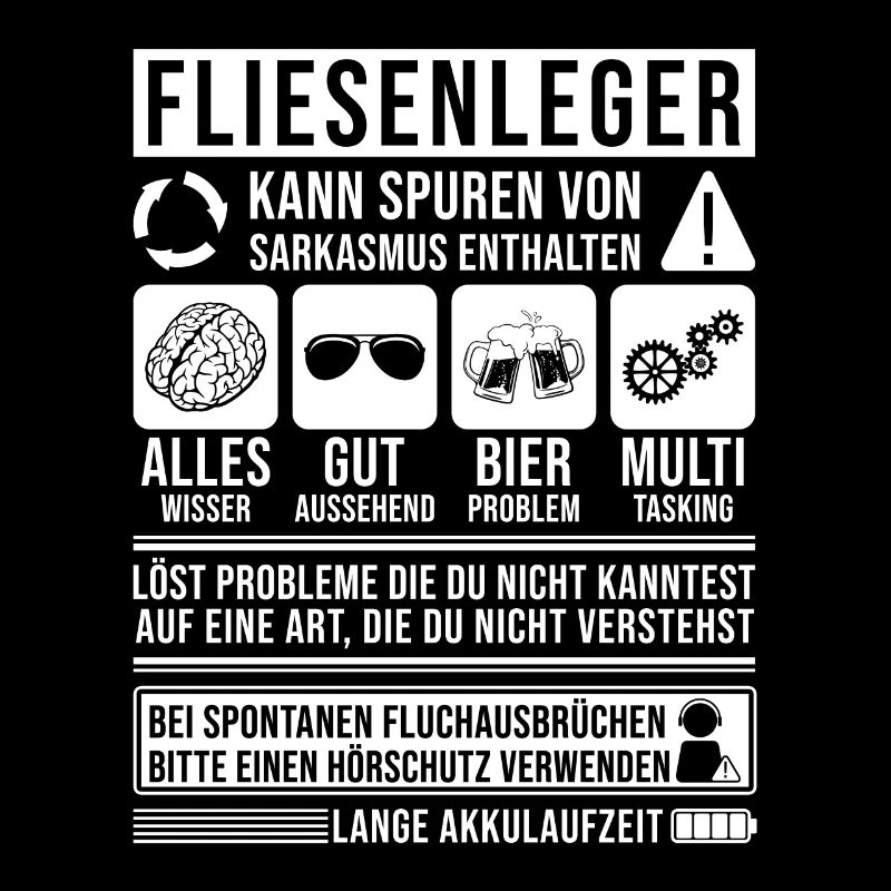 Fliesenleger Sprüche Fliesenleger