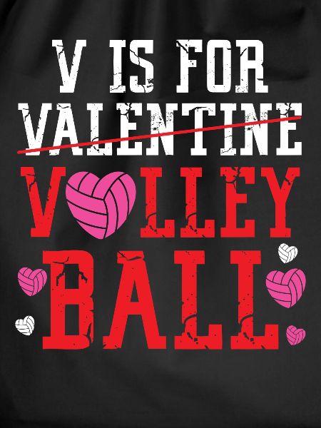 Volleyball Player Team Valentines
