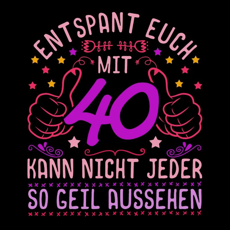 Geschenk Damen Vierzigster Geburtstag 40