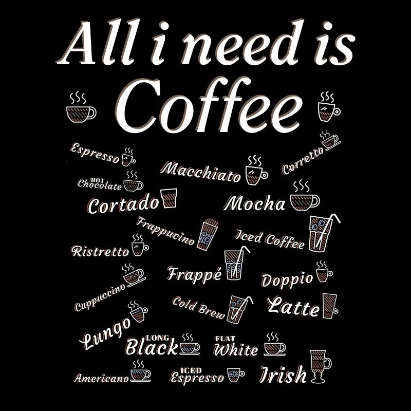 Kaffee Sammlung Kaffeetrinker Kaffeeliebhaber