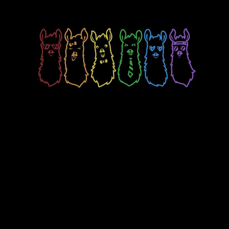 Alpaca LGBT Rainbow Vicuna Guanaco Llama Breeder