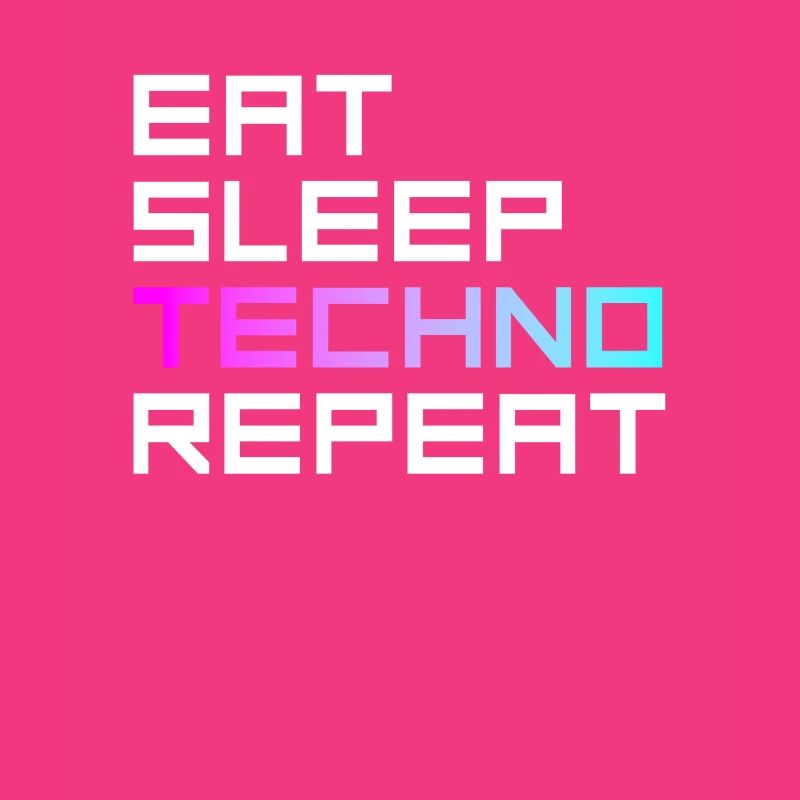 manger du sommeil techno répéter