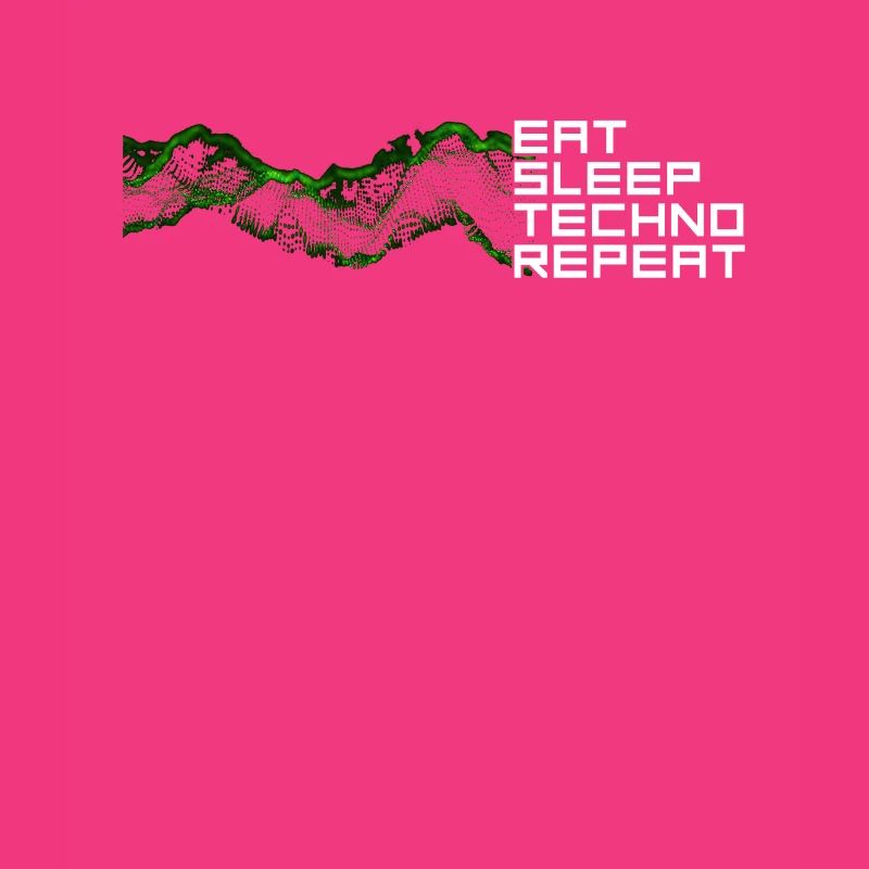manger du sommeil techno répéter