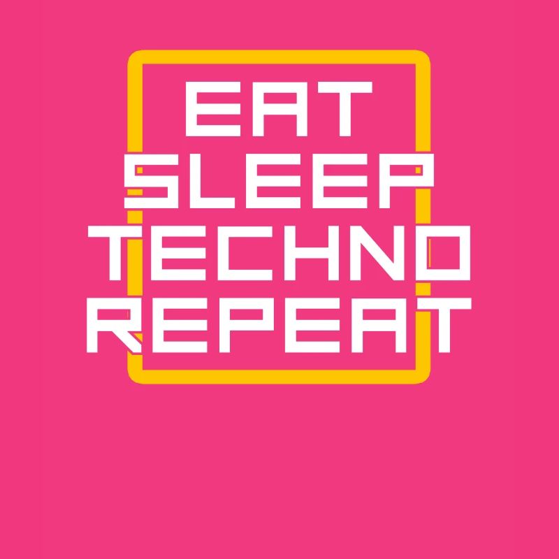 manger du sommeil techno répéter