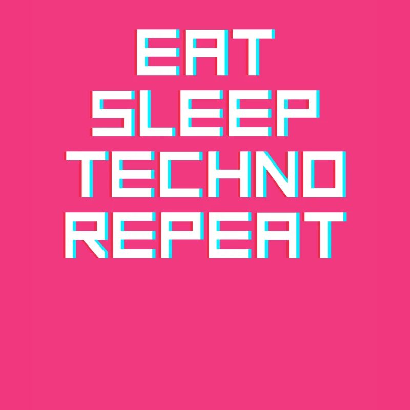 manger du sommeil techno répéter