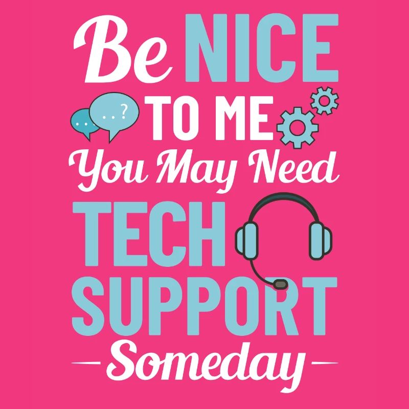 Tech Support IT Technischer Hilfe Helpdesk