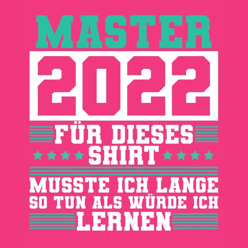 Master 2022 Abschluss Geschenk Studium Absolvent