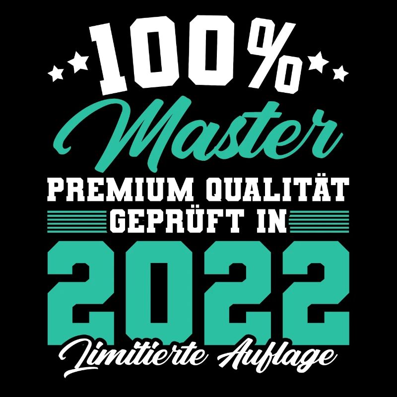 Master 2022 Abschluss Geschenk Studium Absolvent
