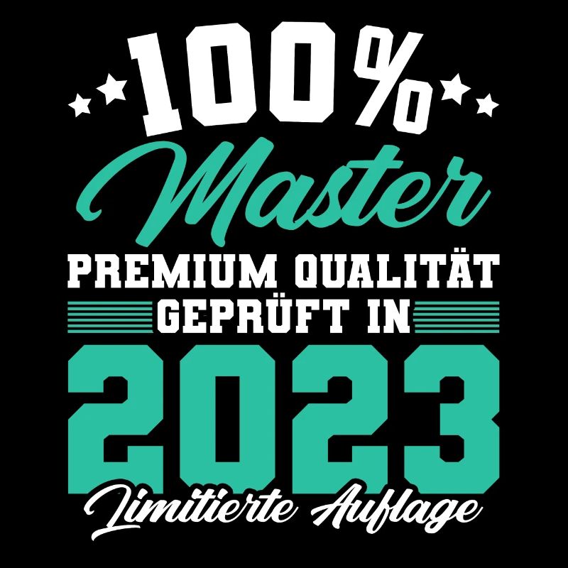 Master 2023 Abschluss Geschenk Studium Absolvent