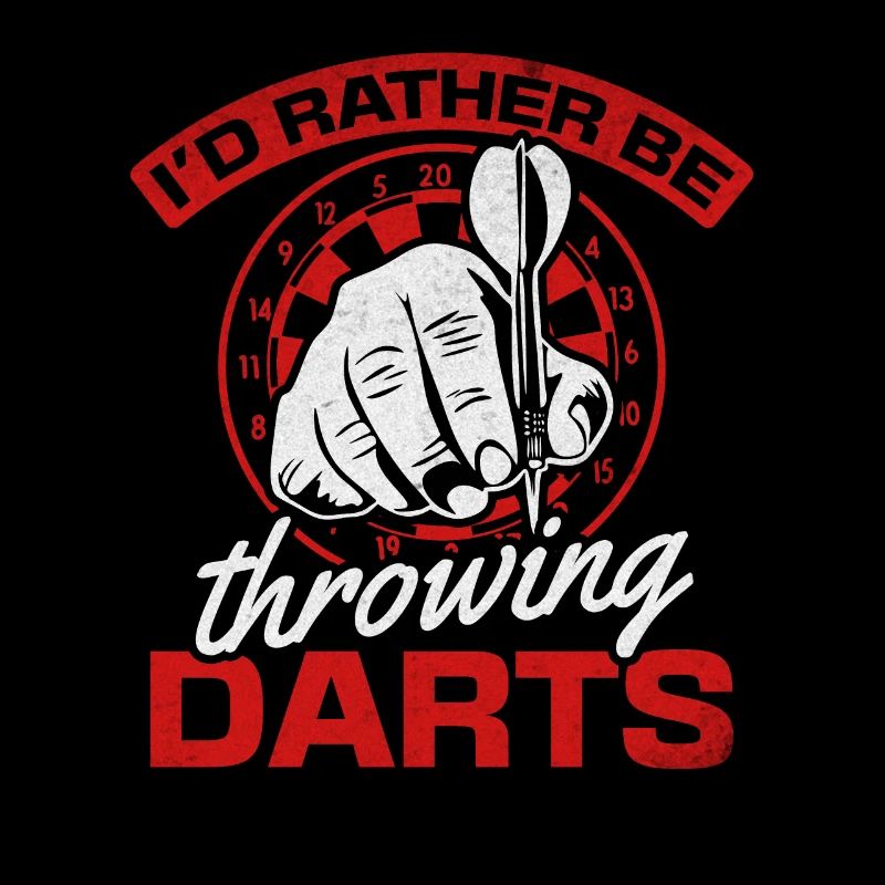 I'd Rather Be Throwing Darts Player Darts Game