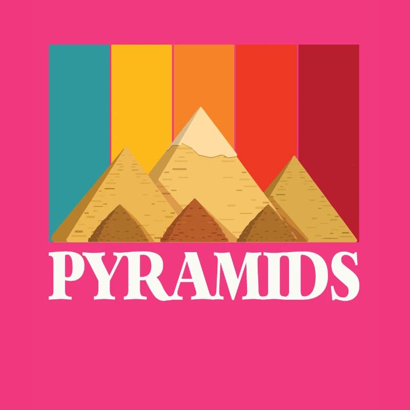 Pyramides Gizeh Egypte Rétro Sphinx