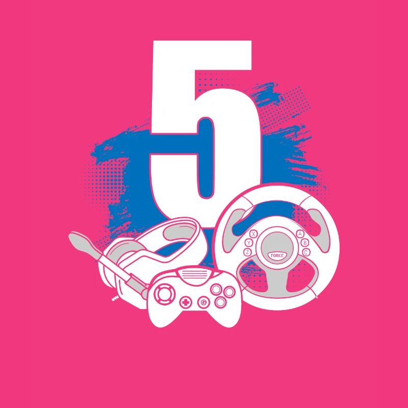 Gaming Controller 5 Years Old Video Gamer