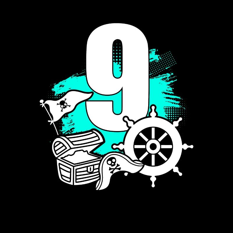 Pirat 9 Jahre alt