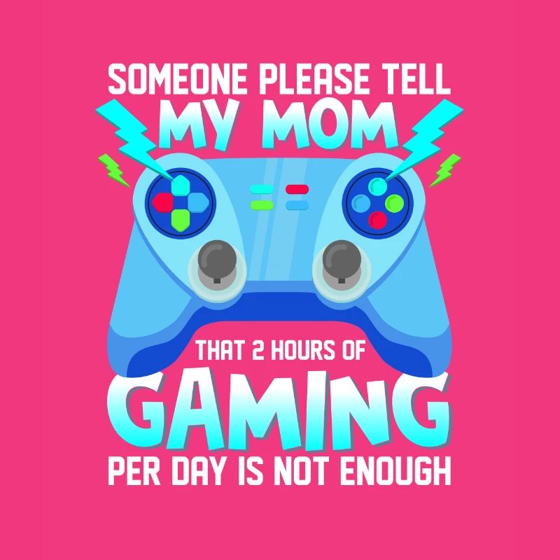 S’il vous plaît dites à ma mère que 2 heures de jeu ne suffisent pas