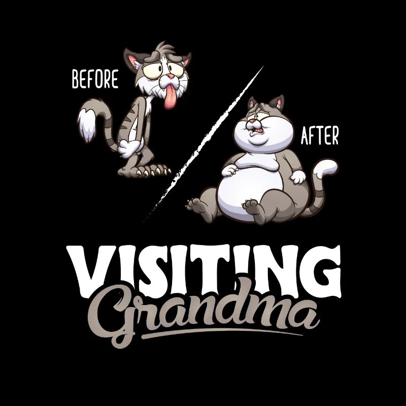 Before and After Visiting Grandma Kätzchen
