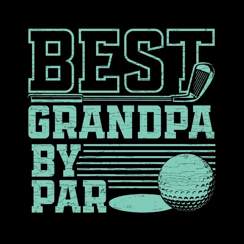 Großvater Golfer Opa Golf