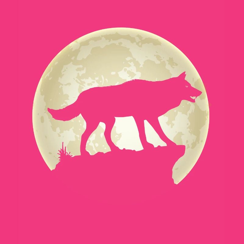 Full Moon Wolf Pack Wolf Pack