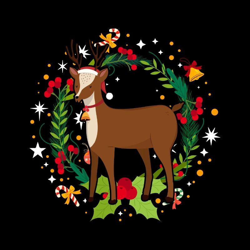 Pull de Noël moche Renne