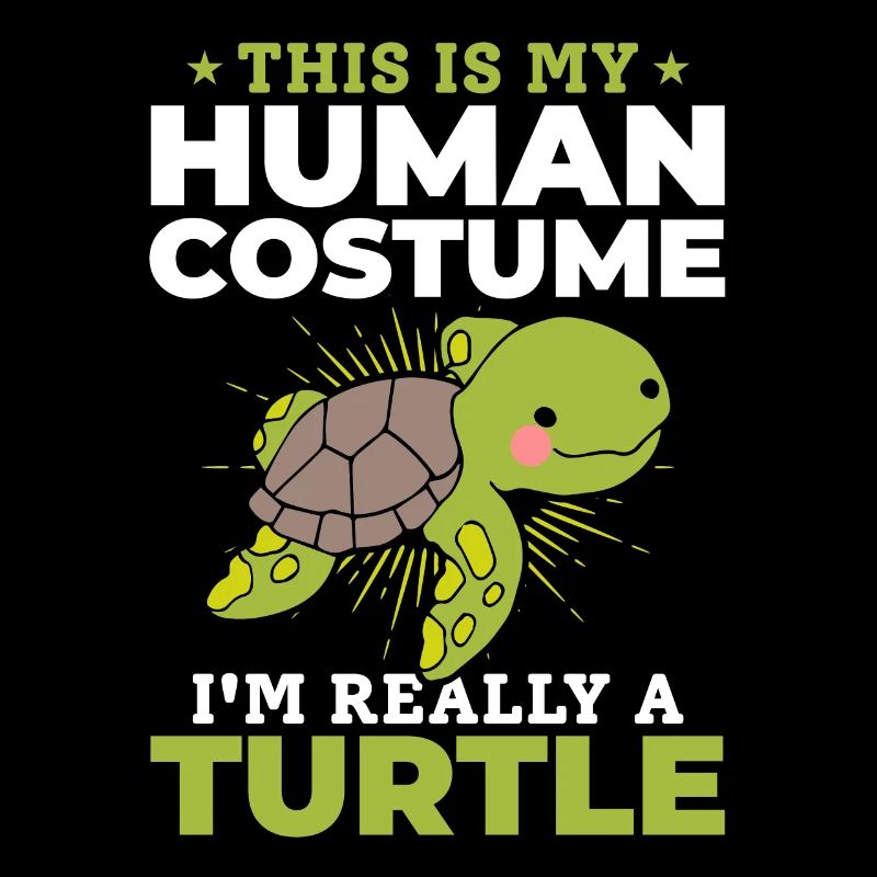 Cute Turtle - This is my human