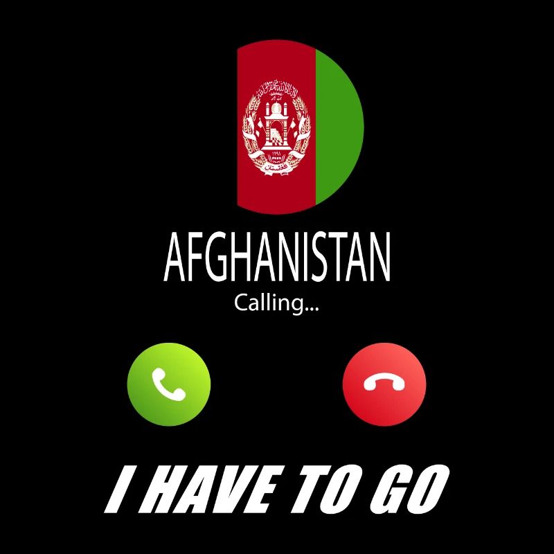 Afghanistan ruft an Lusiger Flaggen Spruch