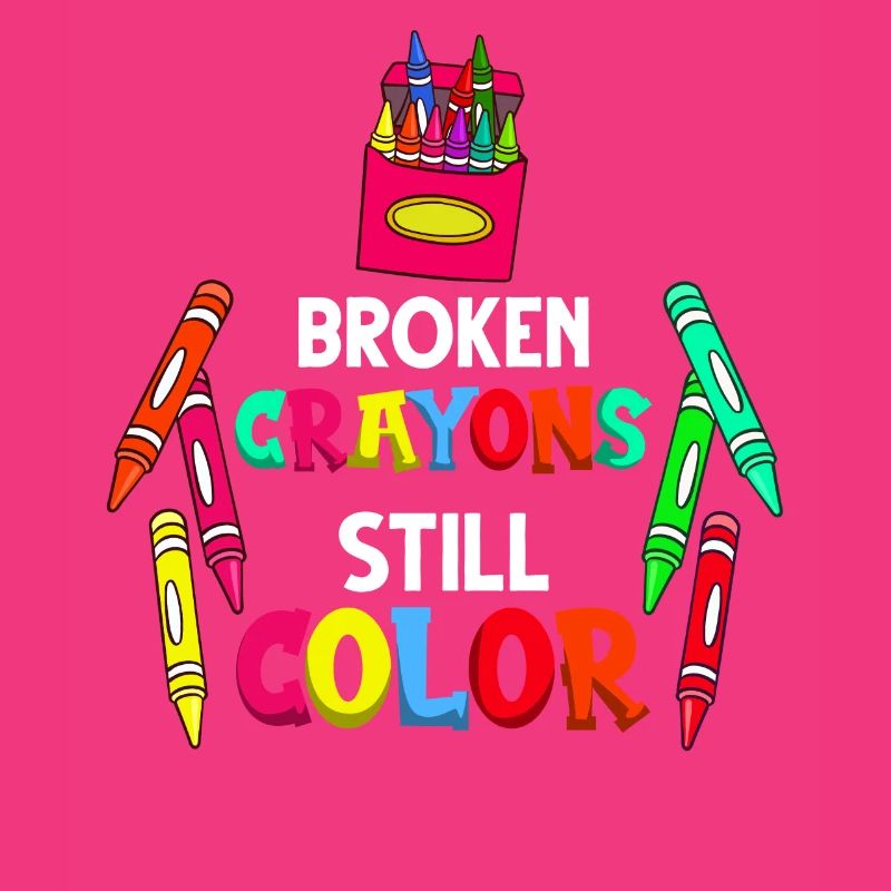Crayon Box Colored Pencil Wax Case Wax Crayon