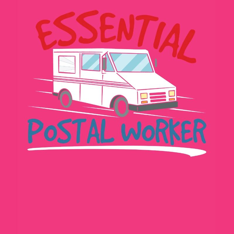 Indispensable postal worker Postman