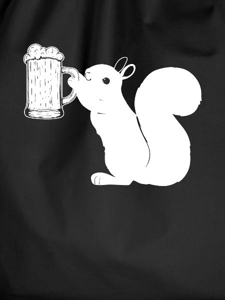 Biereichhörnchen Funny Squirrel