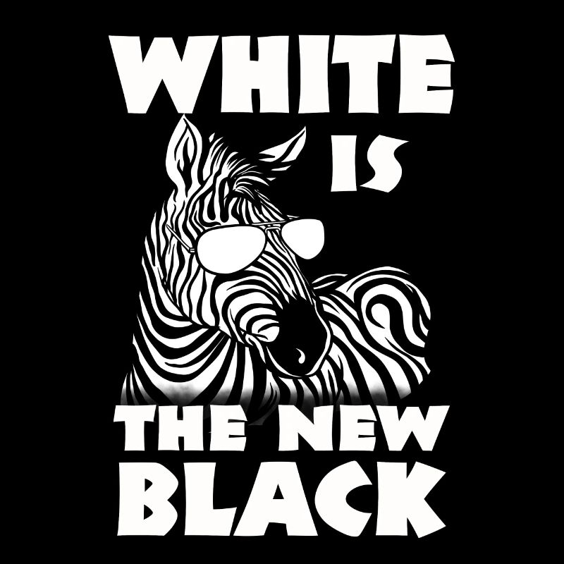 Zebra Gift Black and White Safari Savannah Steppe