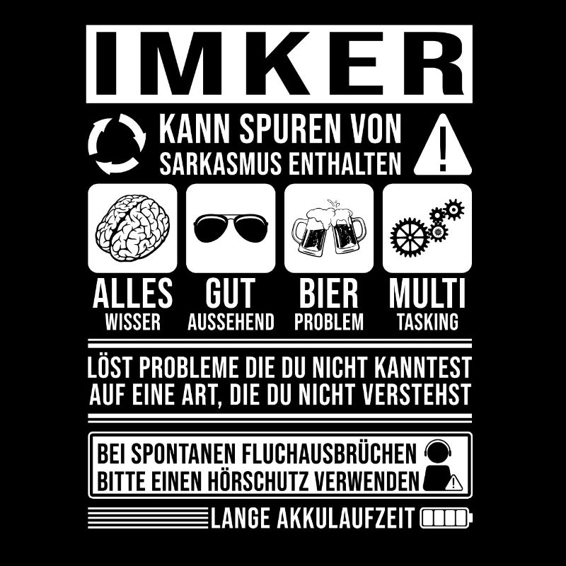 Imker Spruch lustig