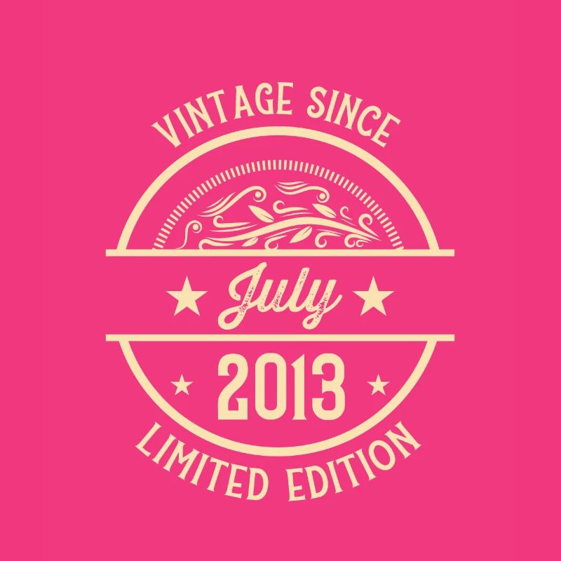 Geburtstag Vintage seit Juli 2013