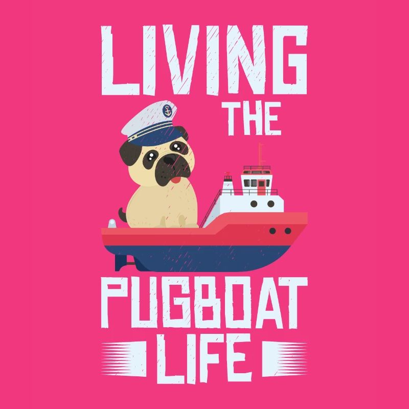 Schlepper Mopsboot Leben Segeln Mops Eigner Boot