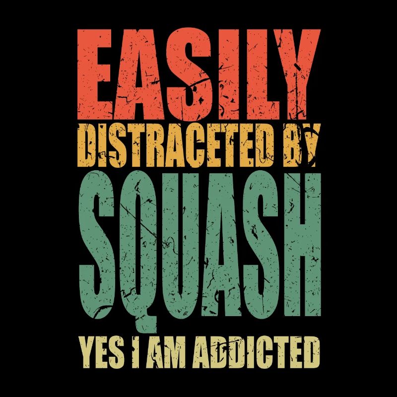 Squash disant drôle