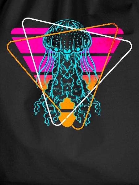 Vaporwave Jellyfish