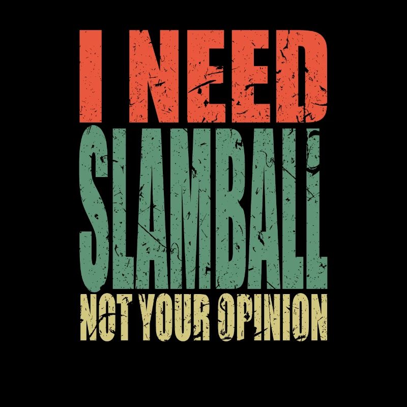Slamball disant drôle