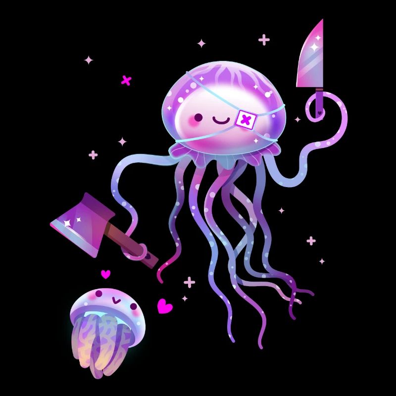 Méduse Kawaii