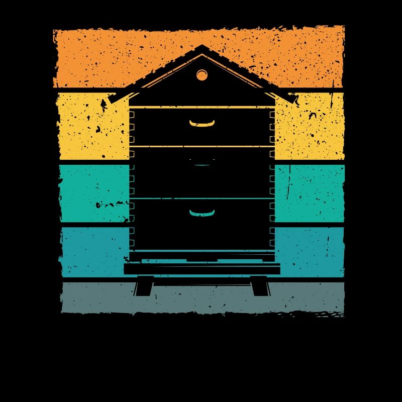 Beekeeper Beehive Retro