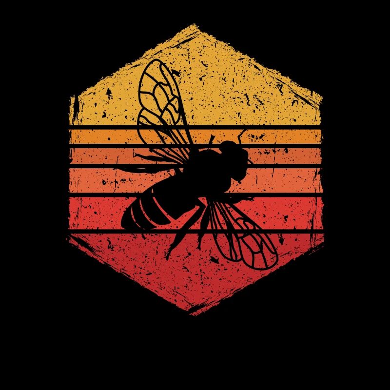 Beekeepers Bees Retro