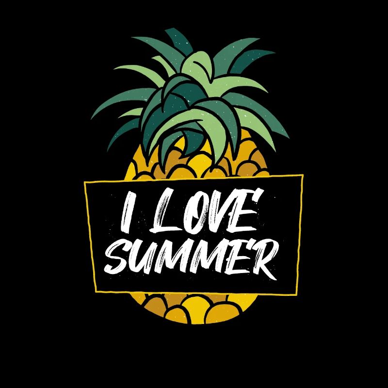 Pineapple I Love Summer