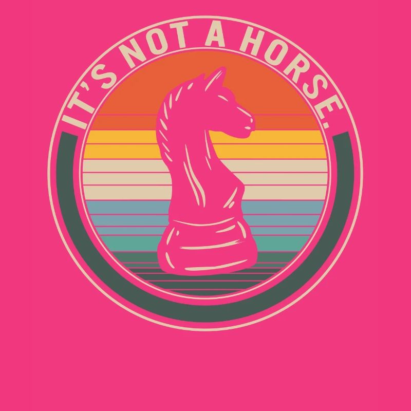 Chemise d’échecs, ce n’est pas une pièce de chevalier d’échecs de cheval