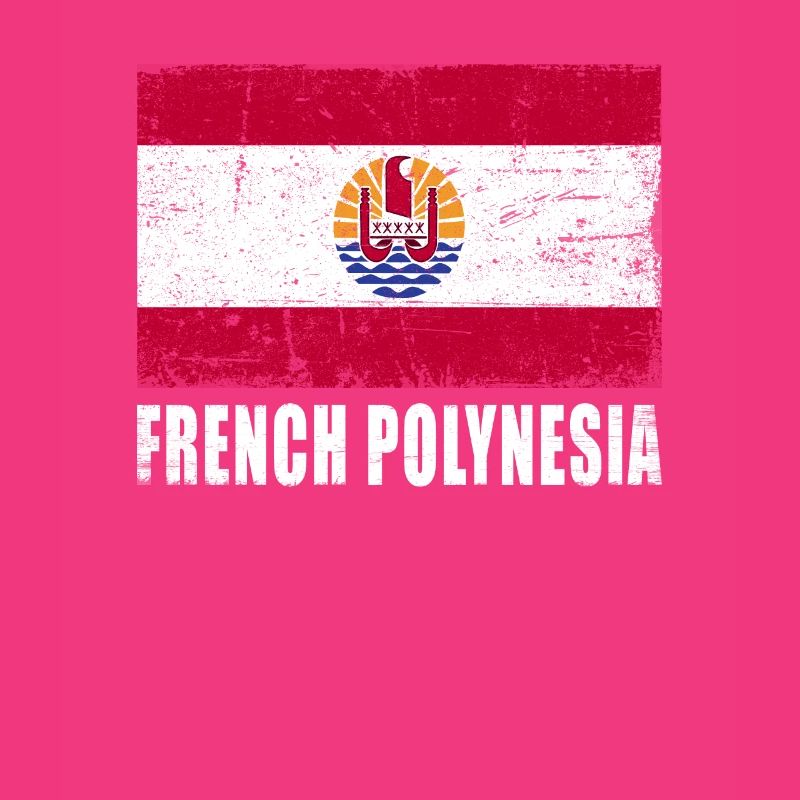 drapeau de la Polynésie Français