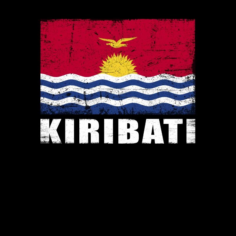 Kiribati Drapeau Grunge Kiribati Drapeau