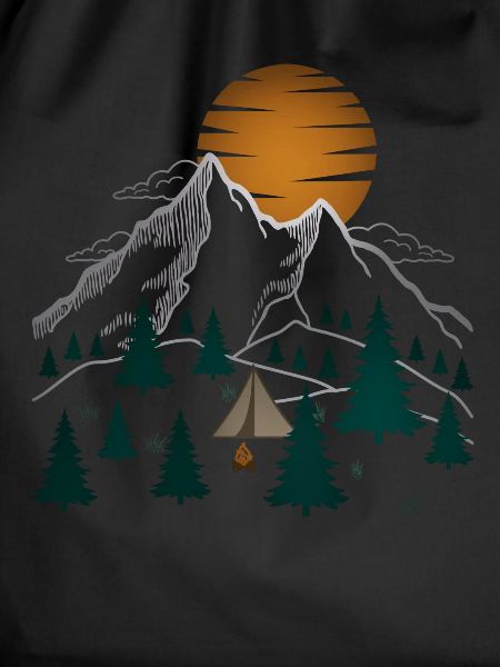 Camping in the mountains
