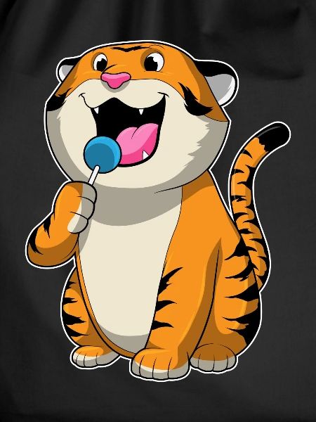 Tiger lollipop