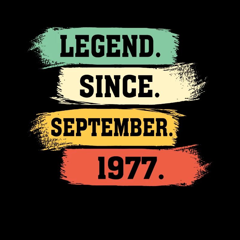 Legend since September 1977