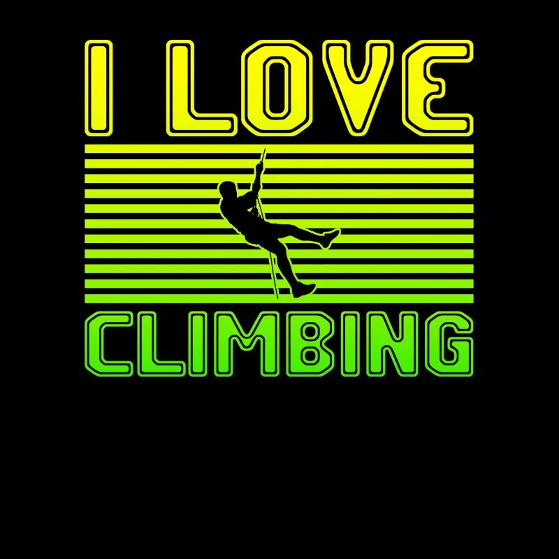 I love climbing