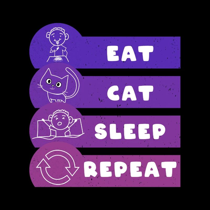 Eat Cat Sleep Repeat
