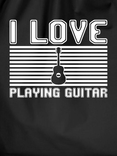 I love playing guitar