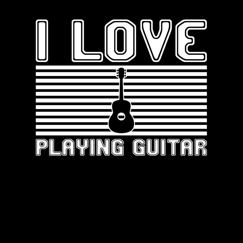 I love playing guitar